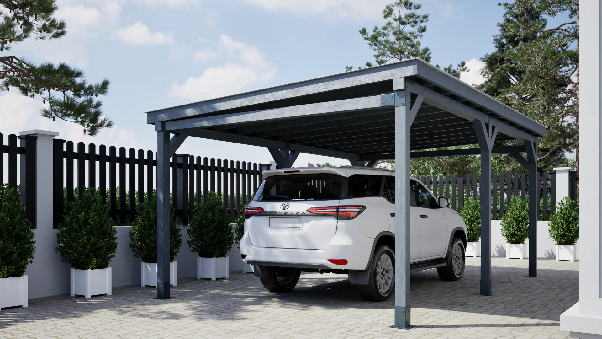 [PLACEHOLDER – Carport Side render pending]